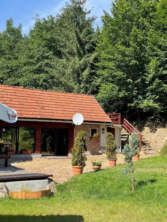 O grădină în afara Hanul Morii
