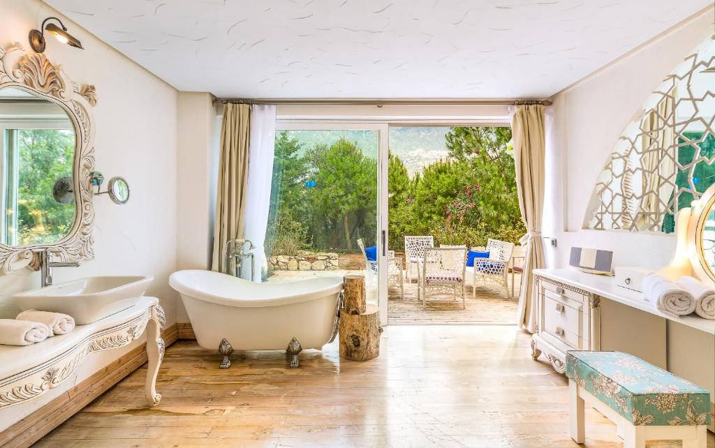 Posezení v ubytování Likya Gardens Hotel