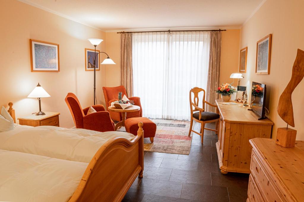 Posezení v ubytování Hotel Haferland