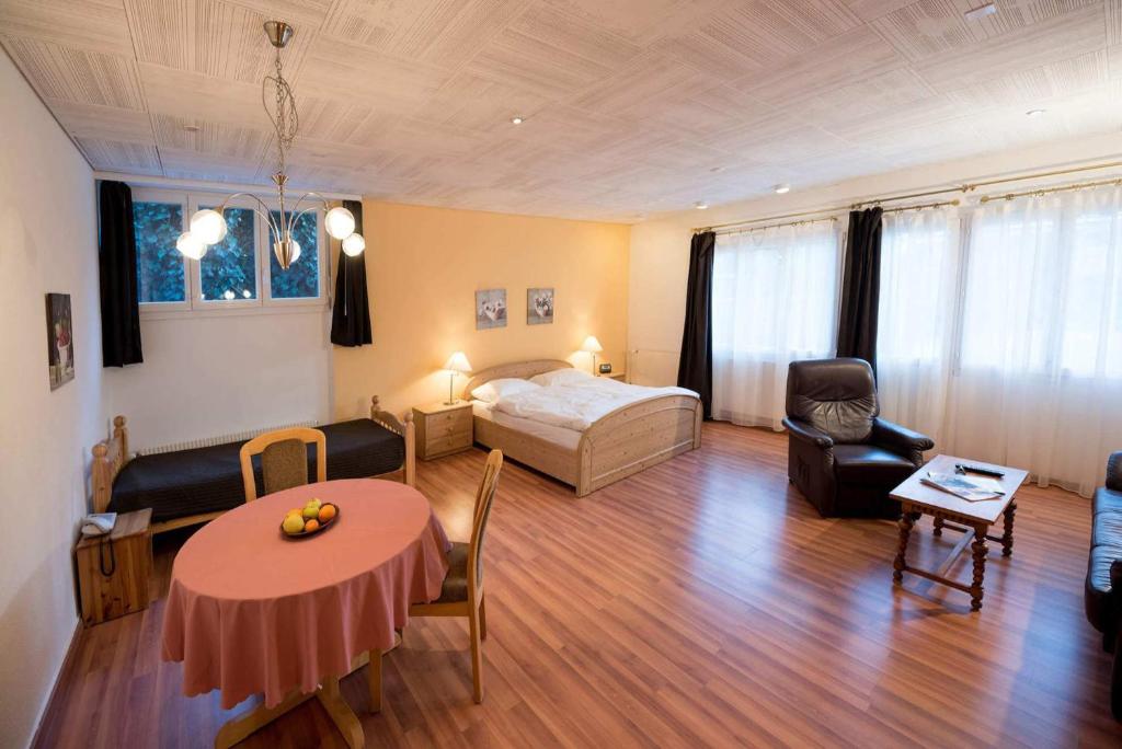 Postel nebo postele na pokoji v ubytování Serviced Apartments Wallis