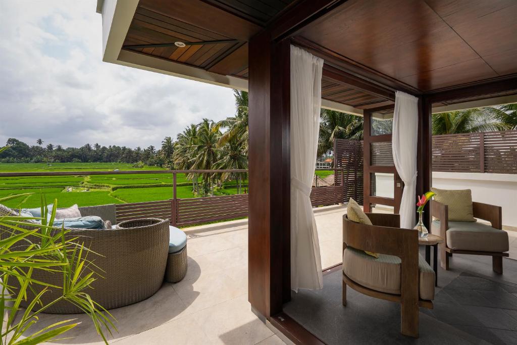 Sodas prie apgyvendinimo įstaigos Luxe Villas Bali