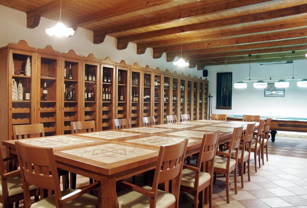 Restaurace v ubytování Bed&Wine