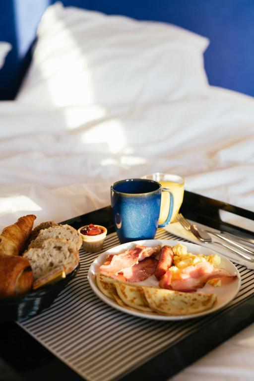 Možnosti snídaně pro hosty v ubytování Mercure Brest Centre Port