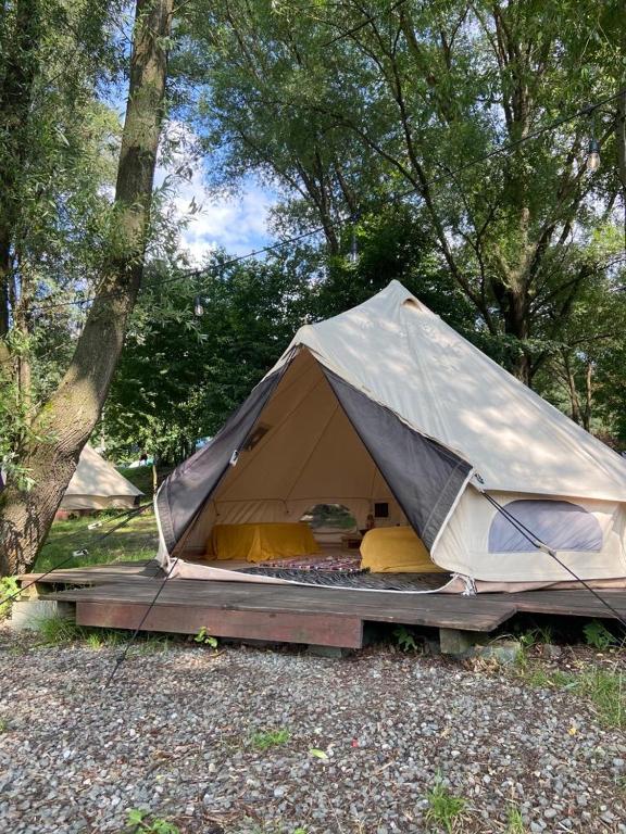 Zahrada ubytování Glampspace Lake View