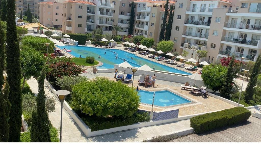 Bazén v ubytování Elysia Park pool view apartment nebo v jeho okolí