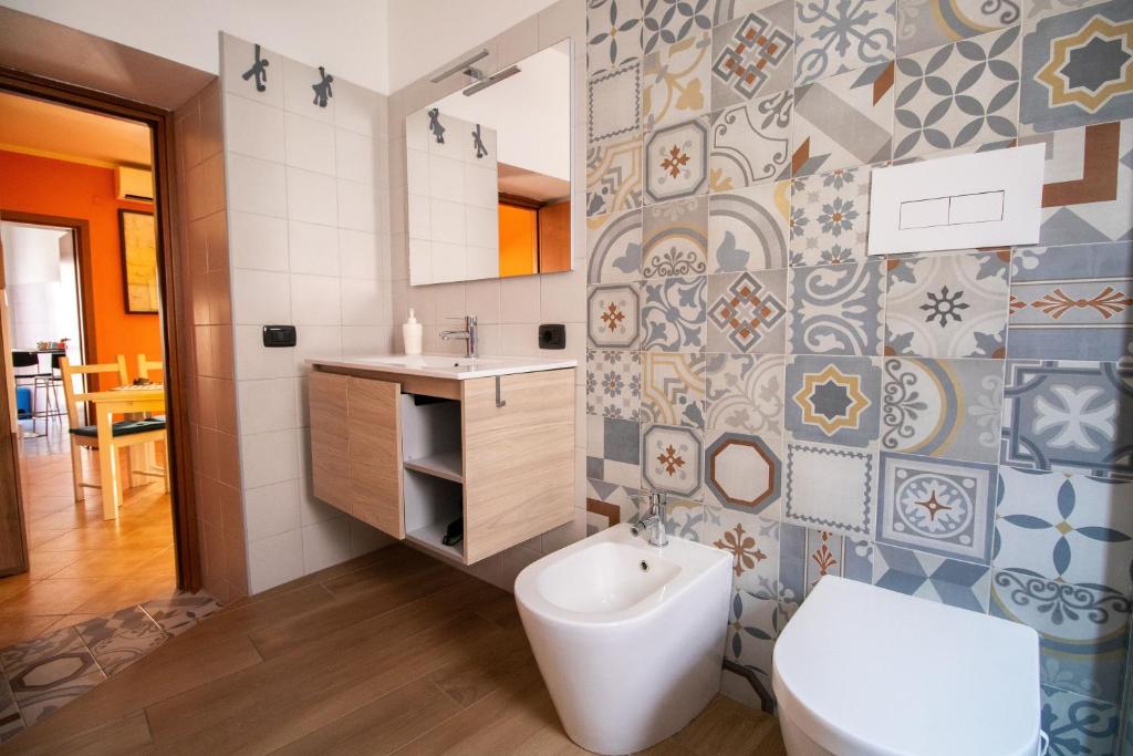 Ванная комната в Caleidoscopica Bahlara Ballarò