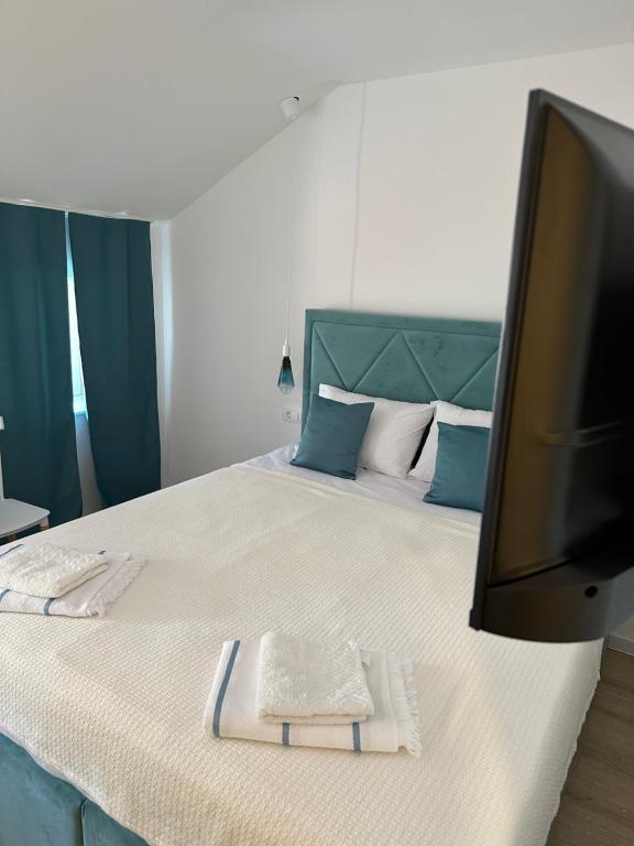TV a/nebo společenská místnost v ubytování Apartments Ejla&Una