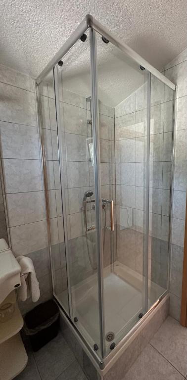 Koupelna v ubytování Pension Maric Rooms