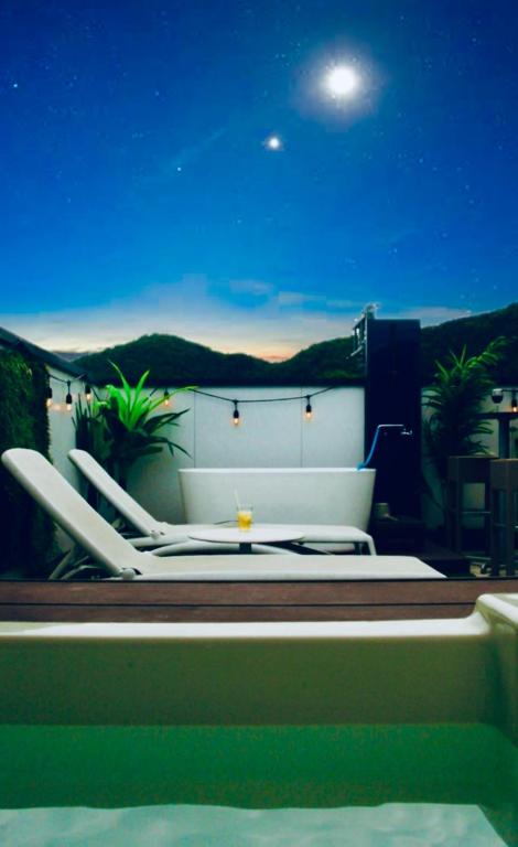 Bazén v ubytování Vacanza Resort nebo v jeho okolí