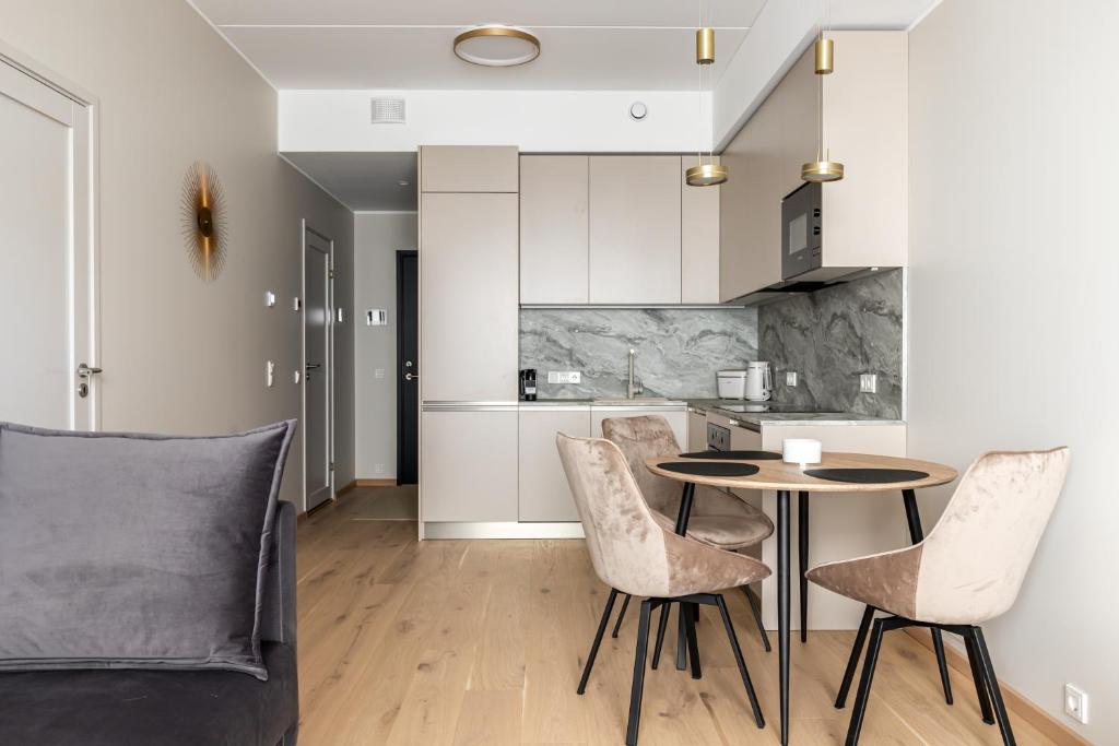 Posezení v ubytování Laulupargi Lux Residence