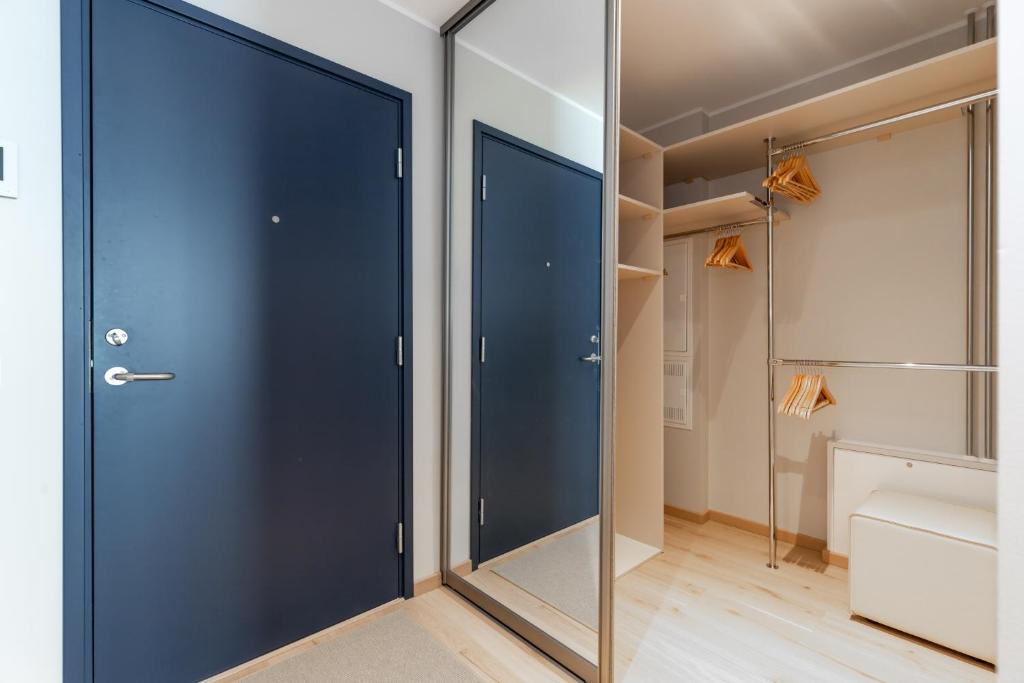 Postel nebo postele na pokoji v ubytování Laulupargi Lux Residence