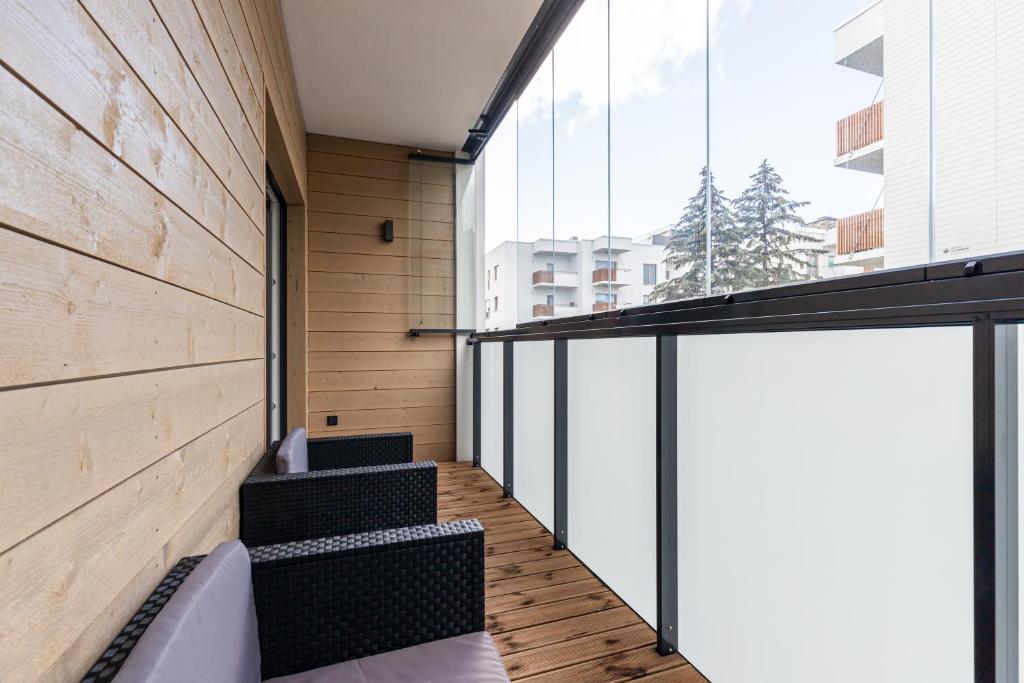 Balkón nebo terasa v ubytování Laulupargi Lux Residence