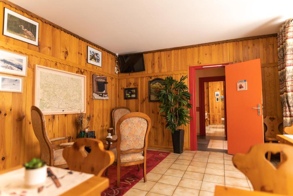 Posezení v ubytování Hôtel Quin Te Va