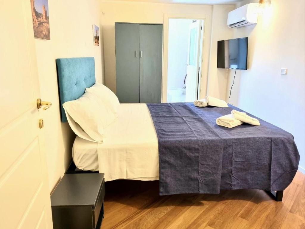 Postel nebo postele na pokoji v ubytování Atenea centro