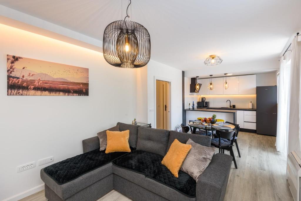 Kuchyň nebo kuchyňský kout v ubytování Apartman Vista Metković
