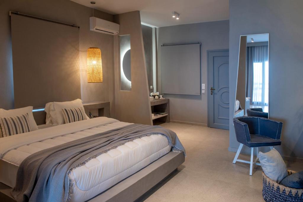 Posteľ alebo postele v izbe v ubytovaní White Suites Resort