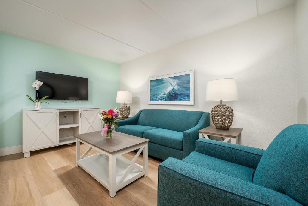 Princess Royale Oceanfront Resort - Nivel De Piscina 2 Queen Suite