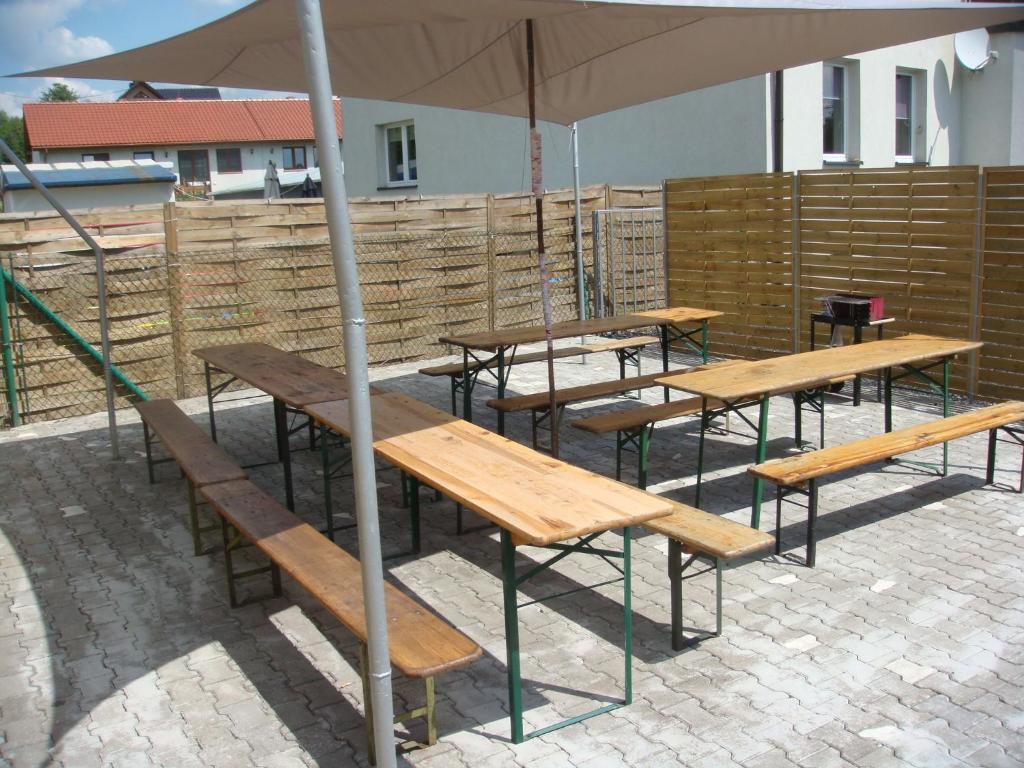 Balkón nebo terasa v ubytování Noclegi u Matyldy