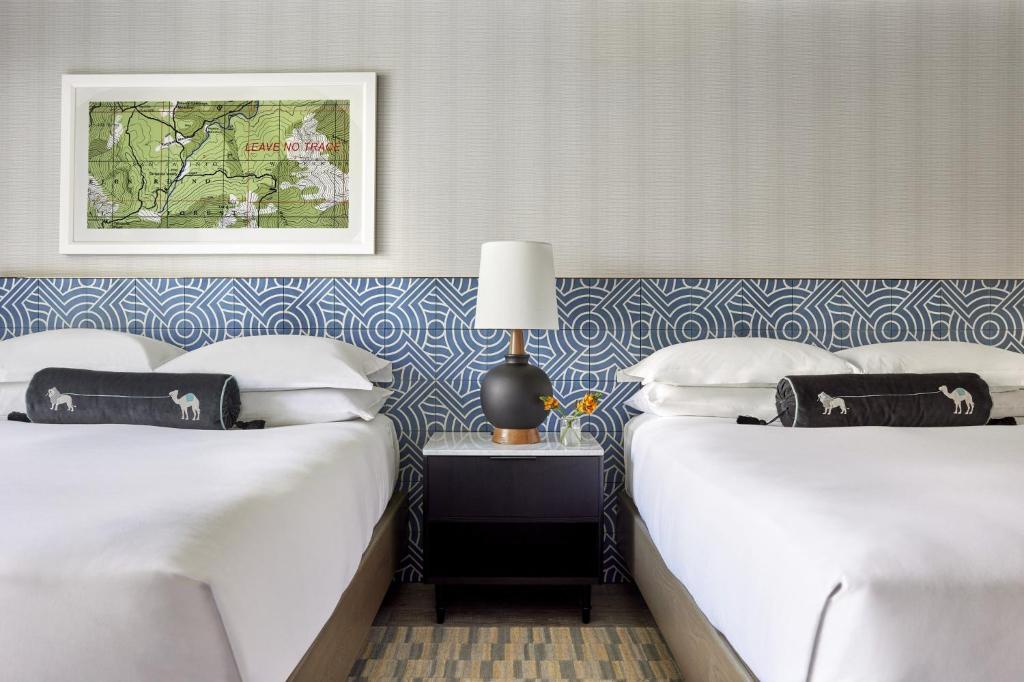Kimpton Rowan Palm Springs Hotel, an IHG Hotel - Chambre Queen Standard Avec Deux Lits Queen - Entendre Accessible