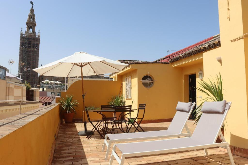 Fotografie z fotogalerie ubytování Fantástico duplex Catedral, terraza privada v destinaci Seville