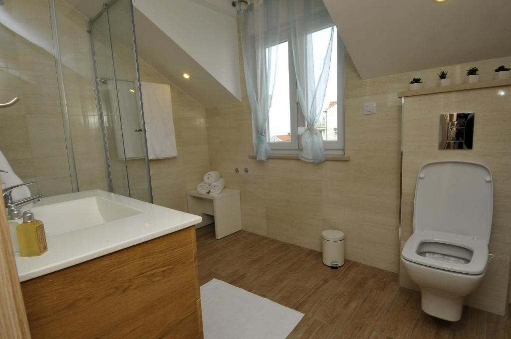 Kúpeľňa v ubytovaní Casa Milolaza