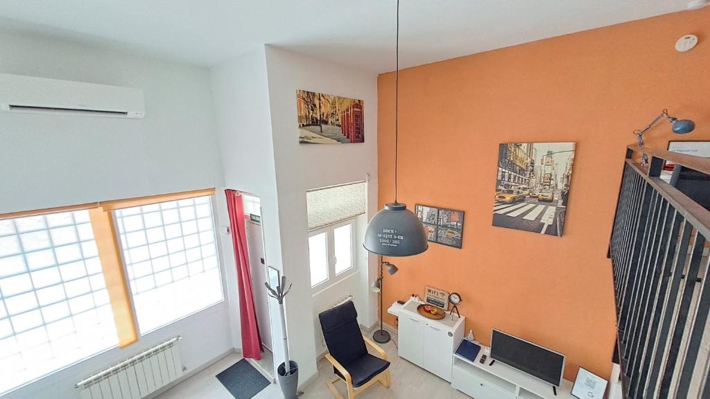 TV a/nebo společenská místnost v ubytování La Vaguada loft