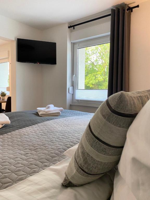 QT Apartments Detmold - Appartamento Con Vista Giardino