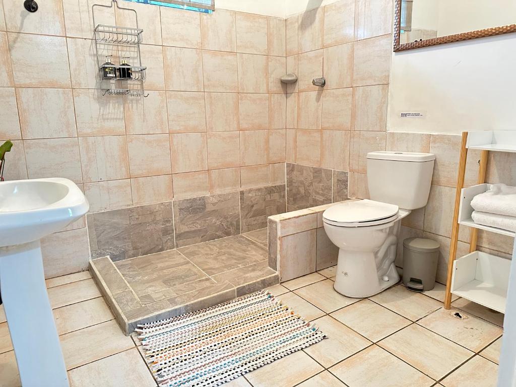 Koupelna v ubytování CASA STELLA