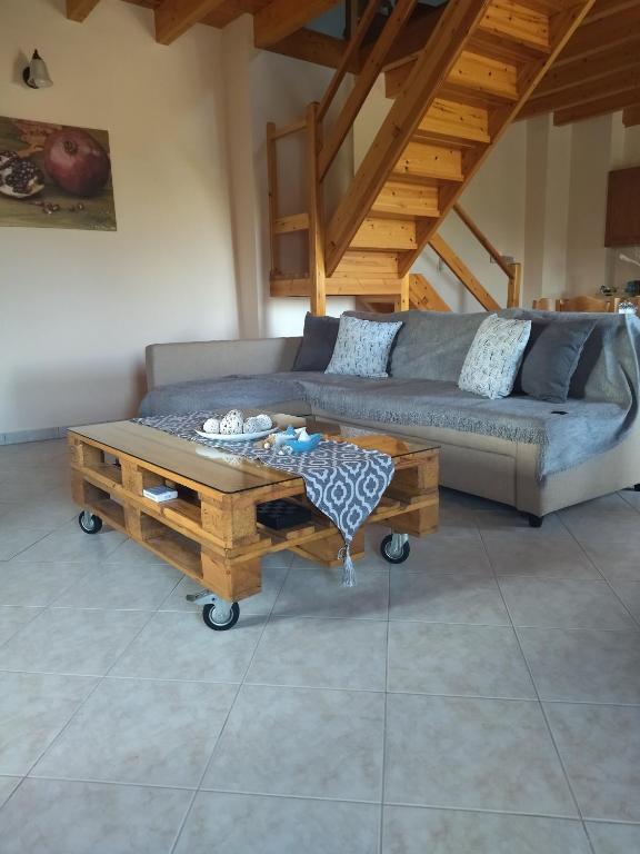 Posezení v ubytování Villa Serenity