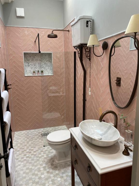 Koupelna v ubytování ch1 boutique stays