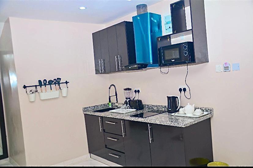 Kuchyň nebo kuchyňský kout v ubytování NO 95 SUITES VI