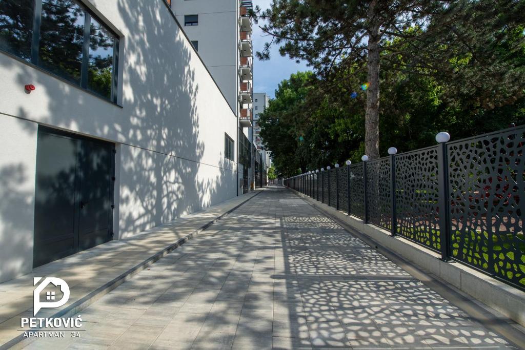 Budova, kde se apartmán nachází