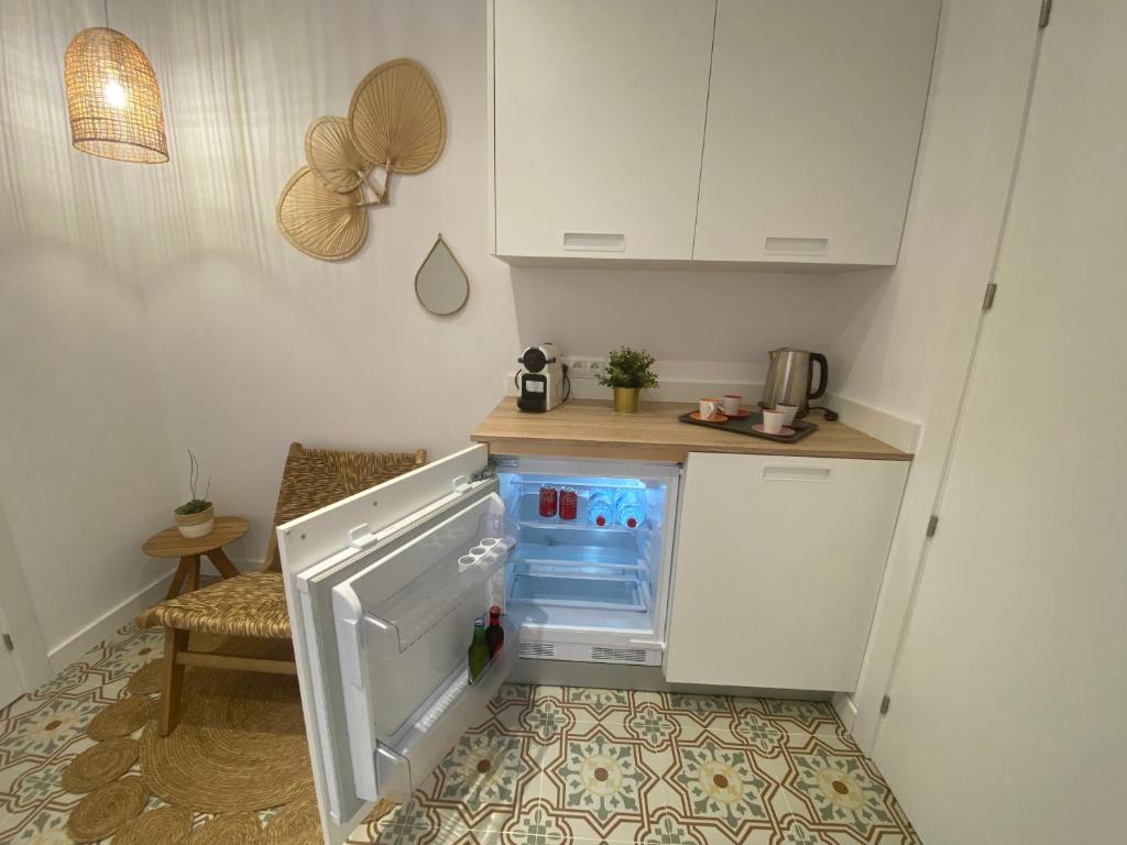 Kuchyň nebo kuchyňský kout v ubytování La Casa de Marieta "B"