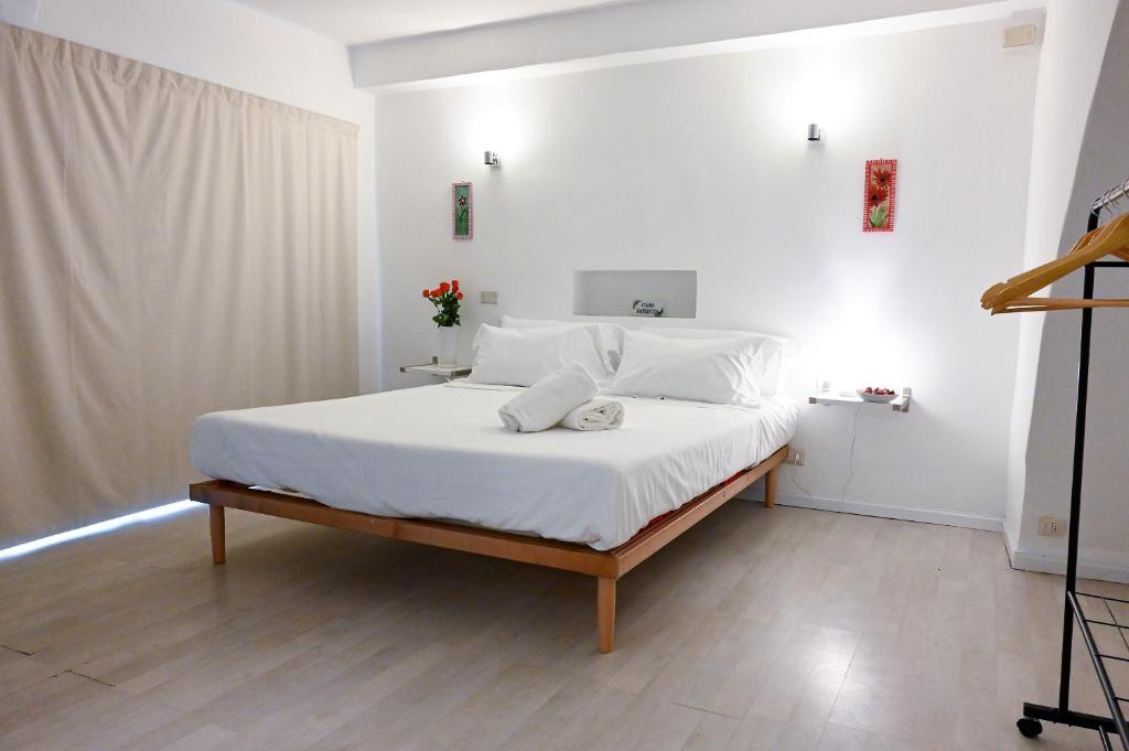 Postel nebo postele na pokoji v ubytování Casa patricia