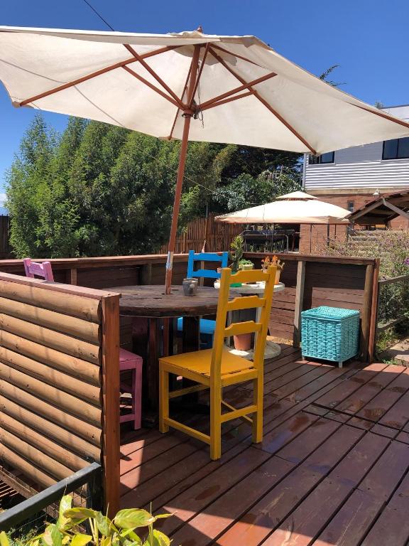 Balkón nebo terasa v ubytování Hostal Napoli
