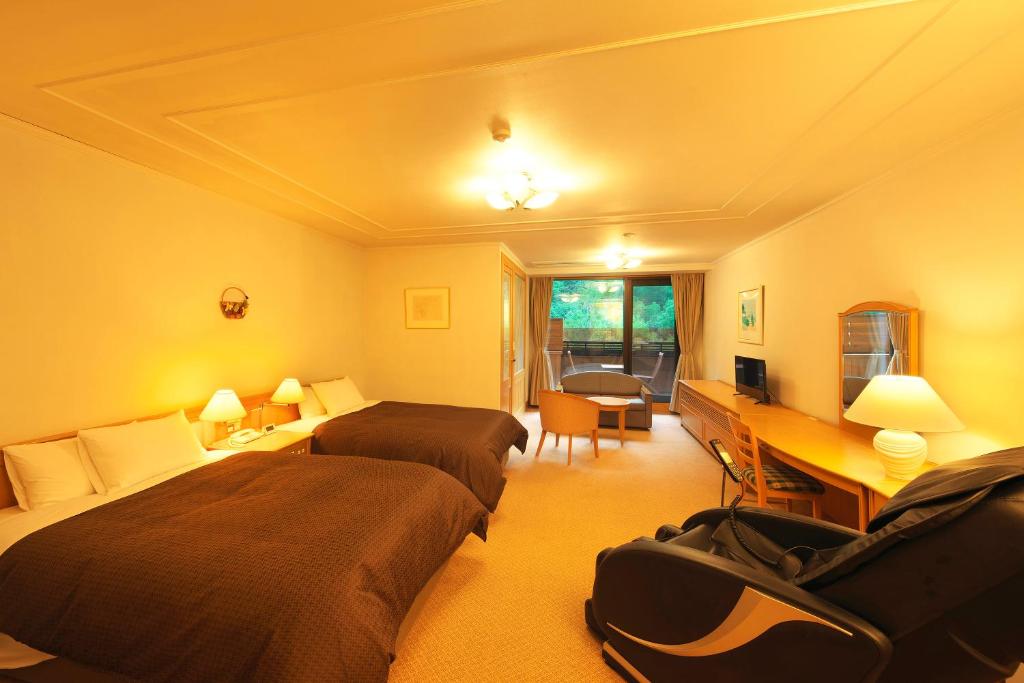 Posezení v ubytování Hotel Hotaka