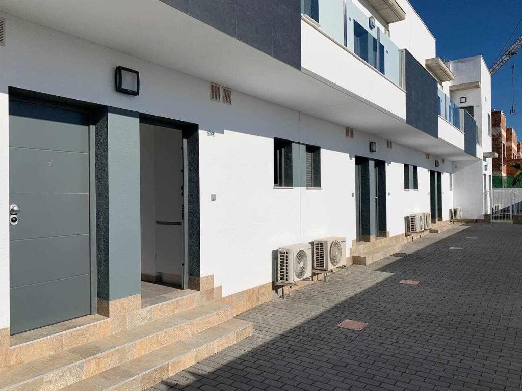 Budova, kde se apartmán nachází