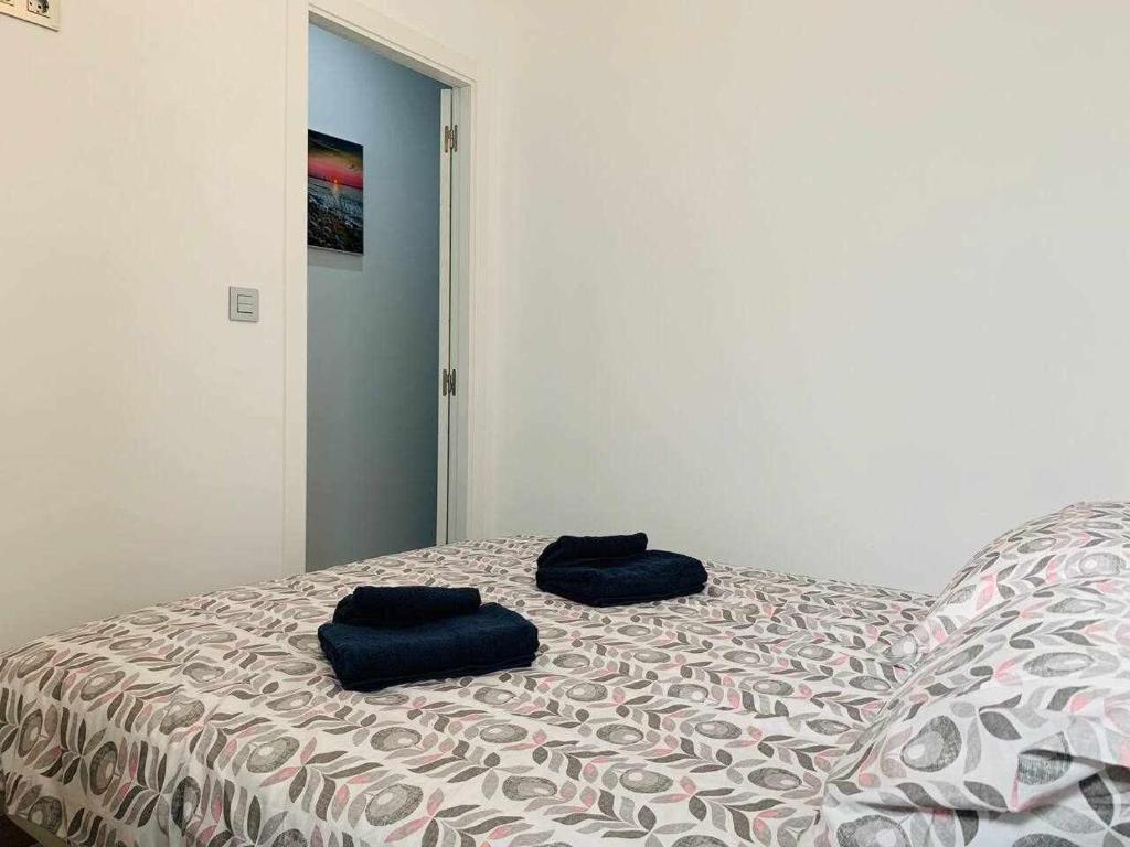 Postel nebo postele na pokoji v ubytování Hermoso estudio en Pilar de la Horadada
