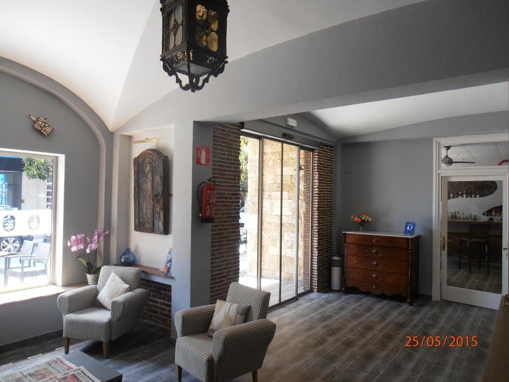 Posezení v ubytování Hotel Marblau Tossa