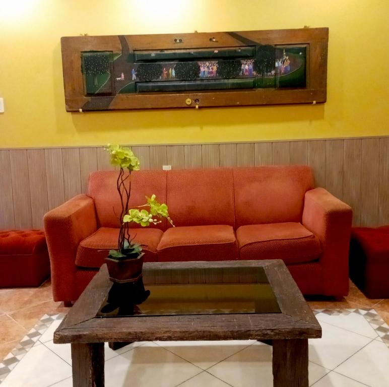Posezení v ubytování Hotel Bristol Asuncion