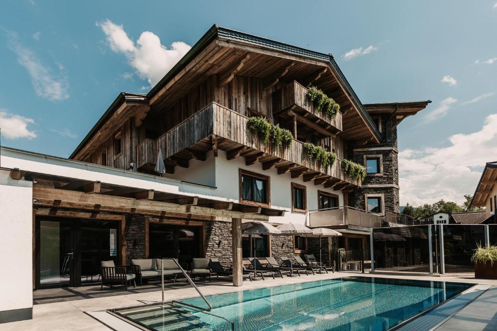 The swimming pool at or close to Knappensteig Appartements