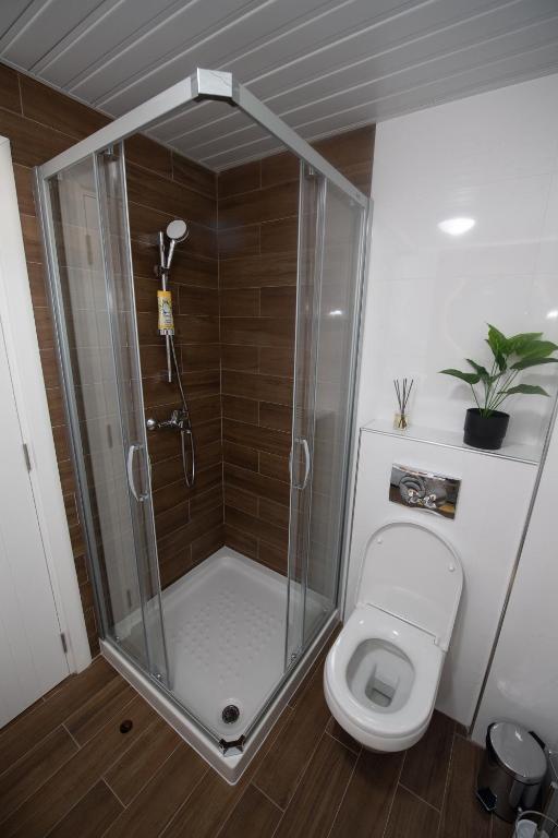 Koupelna v ubytování Lux Apartman Sunce