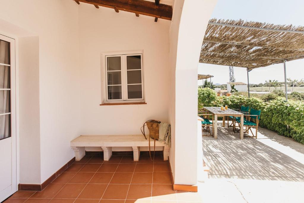A balcony or terrace at Agroturismo Son Triay