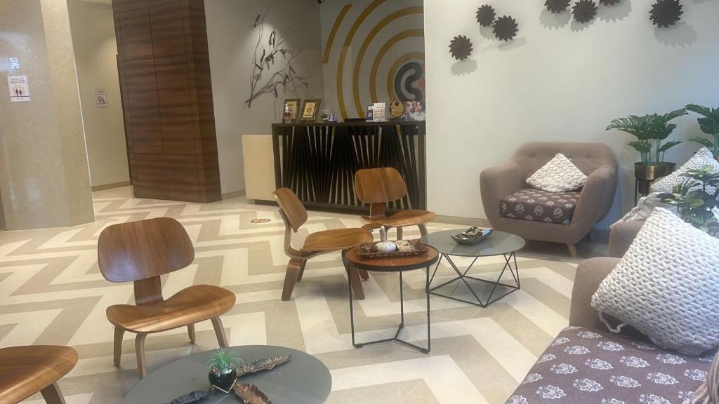 Posezení v ubytování Click Hotel Bangalore - International Airport