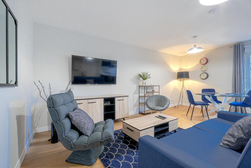 Les érables des benedictins - Appartement Met één Slaapkamer
