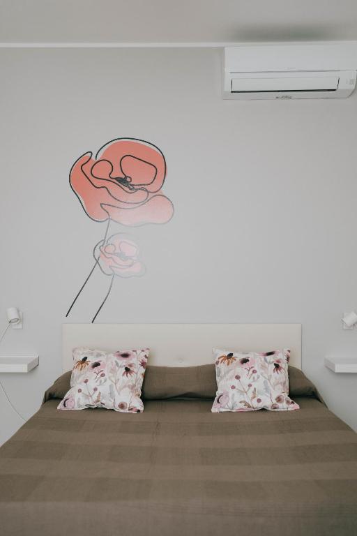 Postel nebo postele na pokoji v ubytování MAF B&B