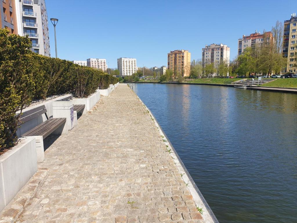 Výhľad na rieku v blízkosti apartmánu