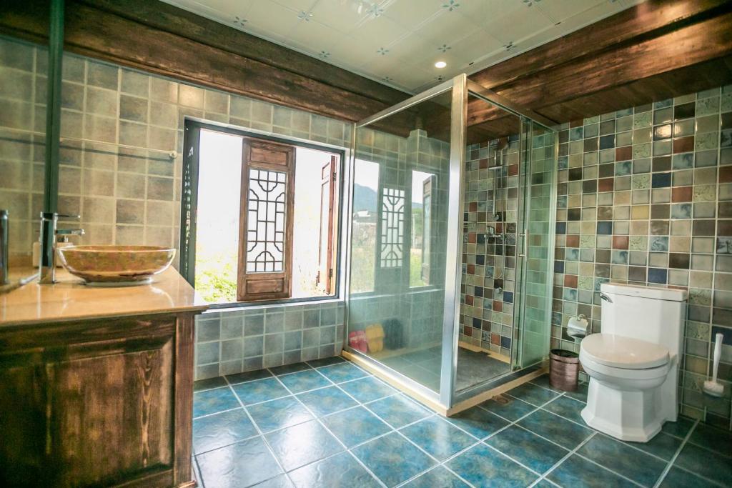 Koupelna v ubytování Alina Garden Boutique Resort Huangshan Hongcun