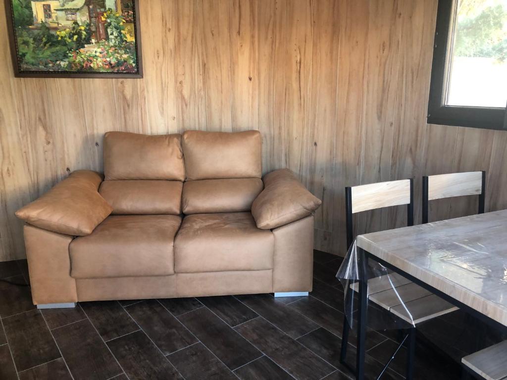 Posezení v ubytování Bonito apartamento villa Joya