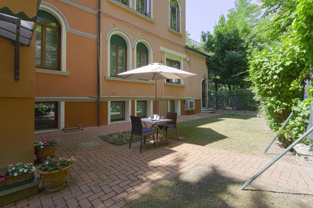 Zahrada ubytování Venice-Lido apartment with an esclusive garden